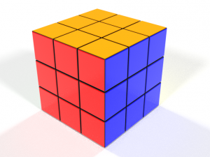 Rubik Cube 3D Model