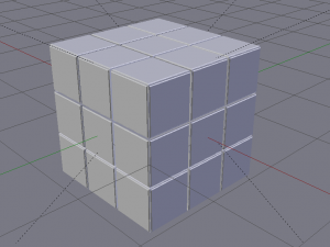 Rubik Cube 3D Model