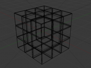 Rubik Cube 3D Model