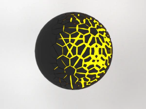 Force Field 3D Model