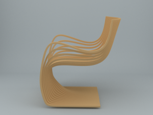 Pipo Chair 3D Model