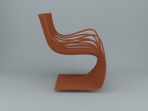 Pipo Chair 3D Модель