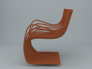 Pipo Chair 3D Модель