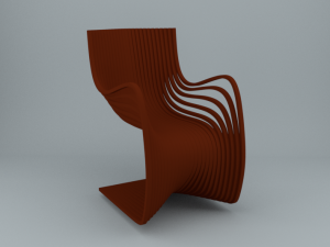 Pipo Chair Modello 3D