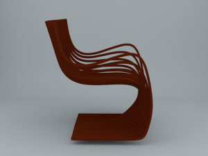 Pipo Chair Modello 3D