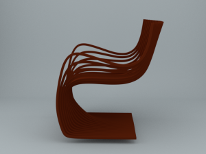Pipo Chair Modello 3D