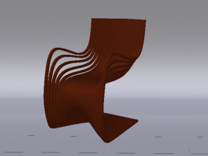 Pipo Chair Modello 3D