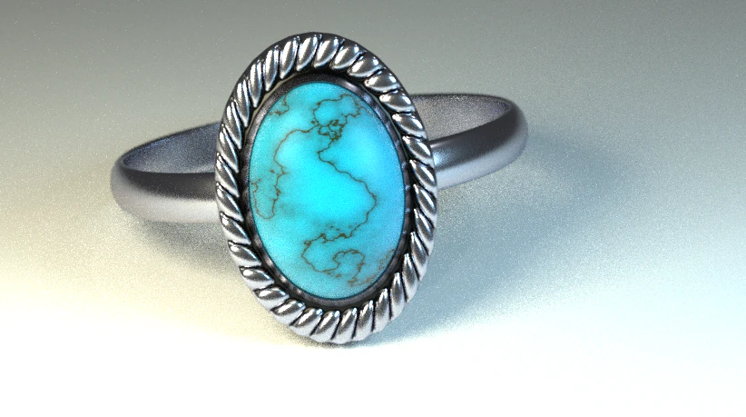 3D Ring 3D Model .c4d .max .obj .3ds .fbx .stl .blend 