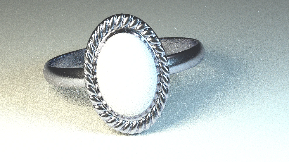 3D Ring 3D Model .c4d .max .obj .3ds .fbx .stl .blend 