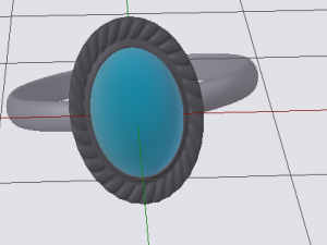 3D Ring Modello 3D