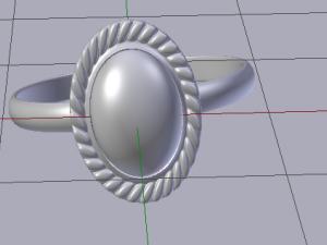 3D Ring Modello 3D