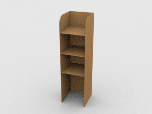 Wardrobe Shelf Model 3D