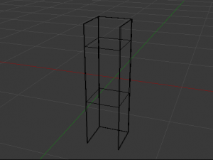 Wardrobe Shelf Model 3D
