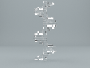 Vintage Stairs 3D 모델