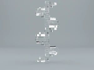 Scale d'epoca Modello 3D