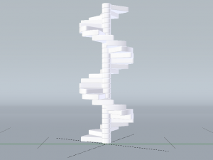Vintage Stairs 3D Модель