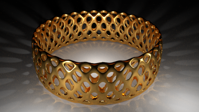 Bracelet 3D Model .c4d .max .obj .3ds .fbx .stl .blend 