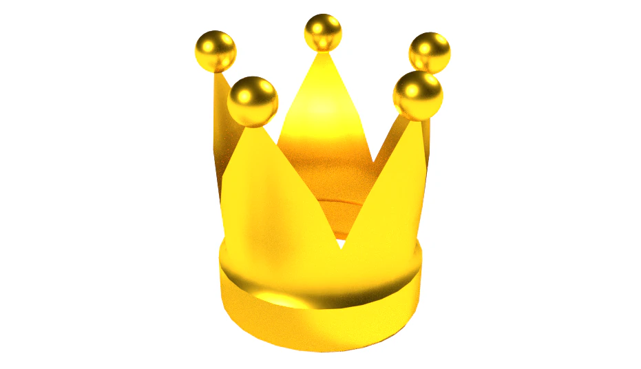 Crown 3D Model .c4d .max .obj .3ds .fbx .stl .blend 