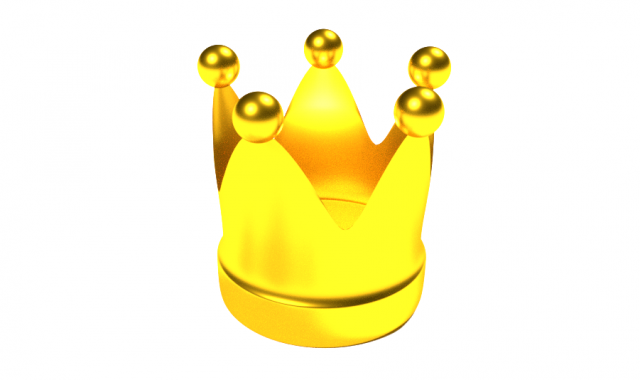 Crown 3Dモデル .c4d .max .obj .3ds .fbx .stl .blend 