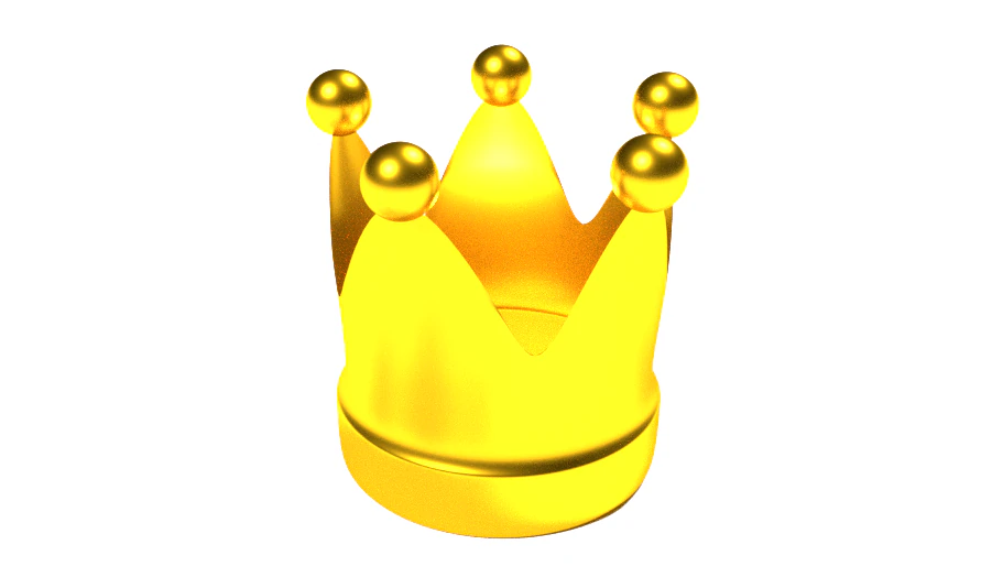 Crown 3D Model .c4d .max .obj .3ds .fbx .stl .blend 