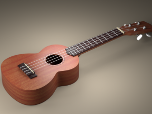 Guitar 3D Model