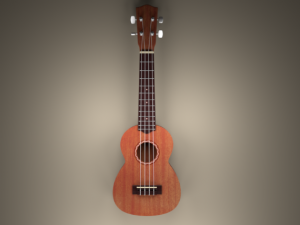 Guitar Model 3D