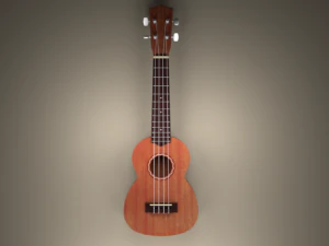 Guitar 3D Model
