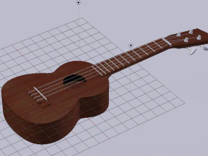 Guitar 3D Model