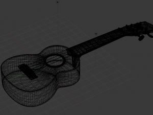 Guitar Model 3D
