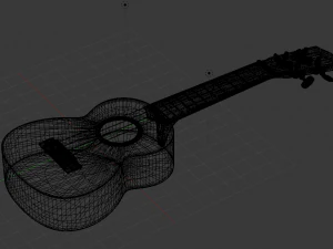 Guitar 3D Model