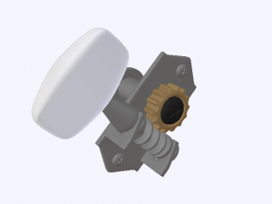 Guitar Peg 3D 模型