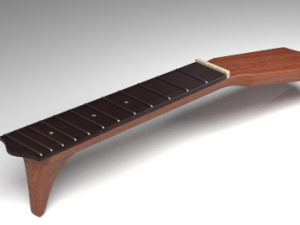 Guitar Neck 3D Model