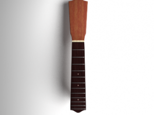 Guitar Neck 3D Model