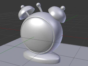 Alarm Clock - animated 3D Model