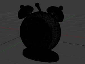Alarm Clock - animated 3D Model