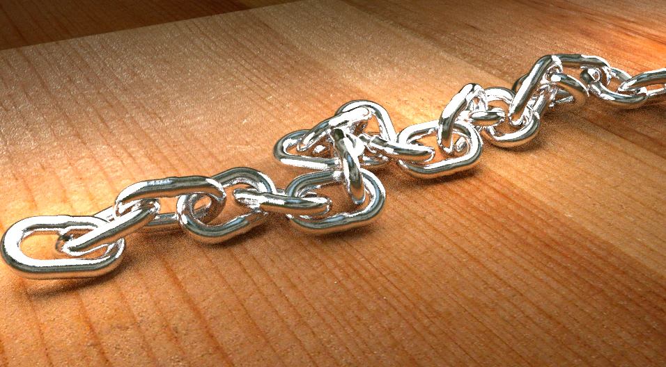 Chain 3D Model .c4d .max .obj .3ds .fbx .stl .blend 