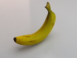 Banana Modelo 3D