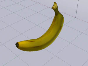 Banana Modello 3D