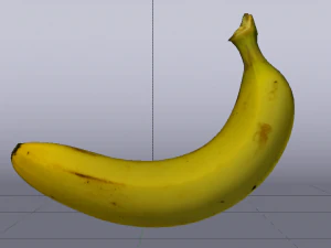 Banana Modello 3D