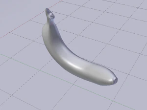 Banana Modello 3D
