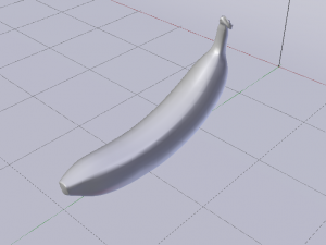 Banana Modèle 3D