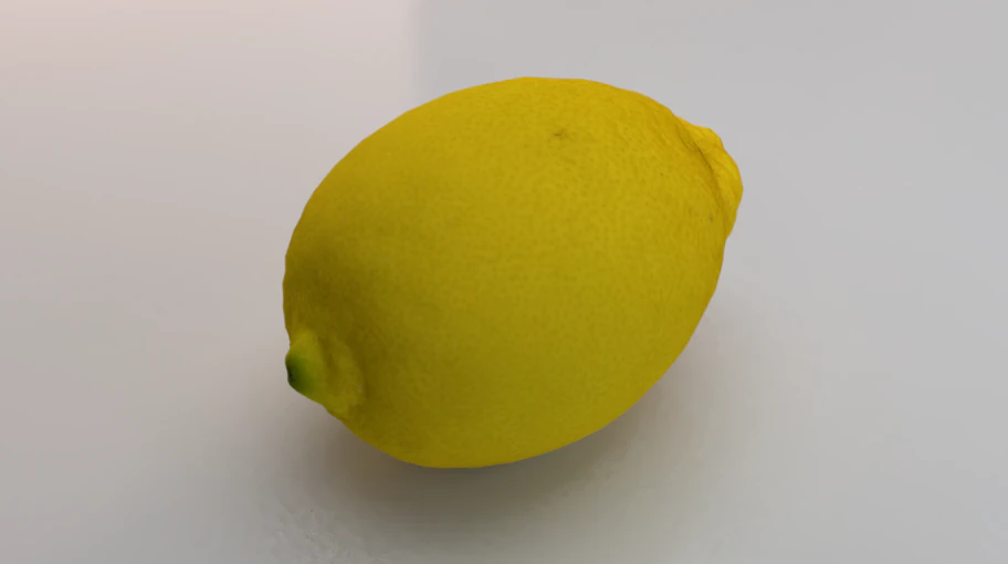 Lemon 3D Model .c4d .max .obj .3ds .fbx .stl .blend 