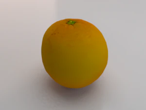 Laranja Modelo 3D