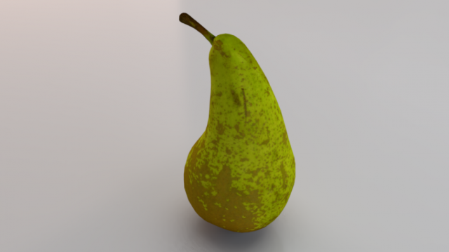 Photorealistic Pear 3D Модель .c4d .max .obj .3ds .fbx .stl .blend 