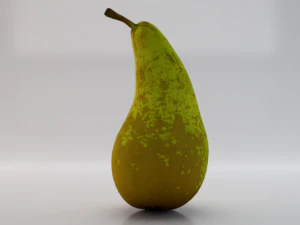 Photorealistic Pear 3D Model