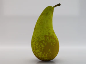 Photorealistic Pear 3D Model