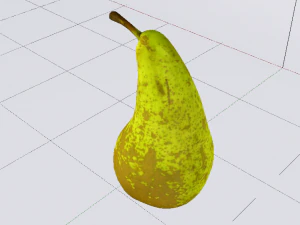 Photorealistic Pear 3D Model