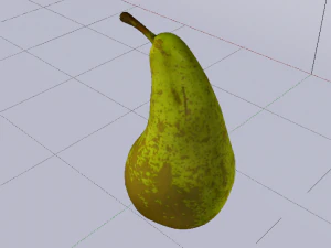 Photorealistic Pear 3D Model