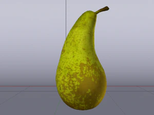 Photorealistic Pear 3D Model