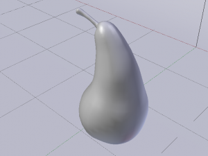 Photorealistic Pear 3D Модель